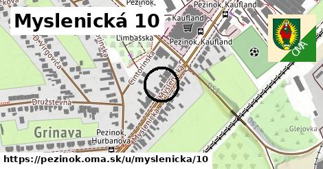 Myslenická 10, Pezinok