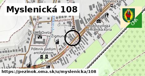 Myslenická 108, Pezinok