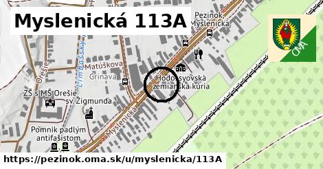 Myslenická 113A, Pezinok