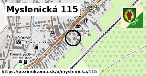 Myslenická 115, Pezinok