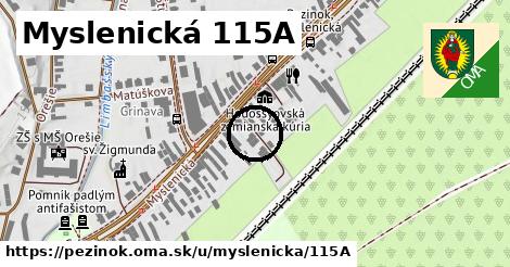 Myslenická 115A, Pezinok