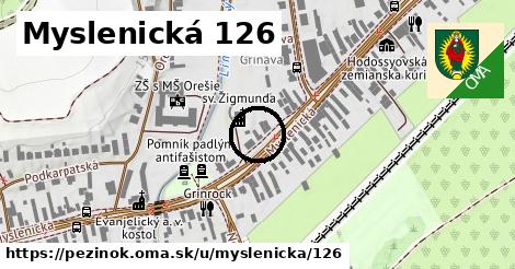 Myslenická 126, Pezinok