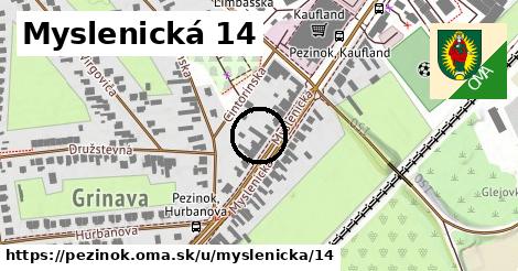 Myslenická 14, Pezinok