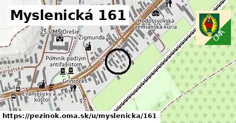 Myslenická 161, Pezinok