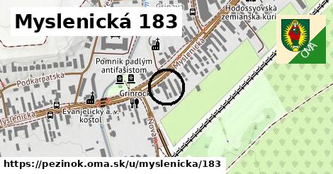 Myslenická 183, Pezinok