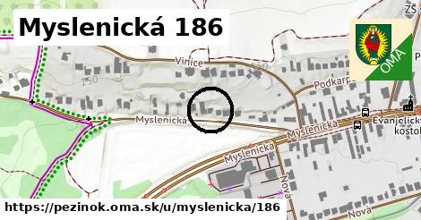 Myslenická 186, Pezinok