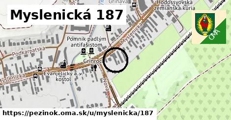 Myslenická 187, Pezinok