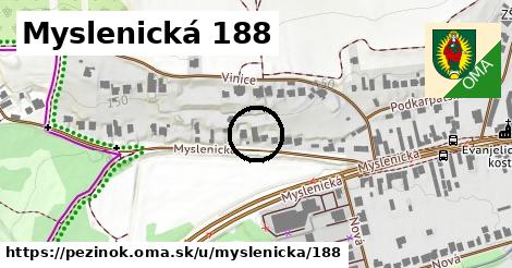 Myslenická 188, Pezinok