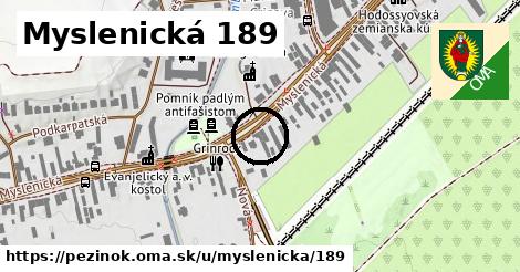 Myslenická 189, Pezinok