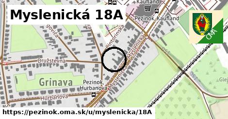 Myslenická 18A, Pezinok