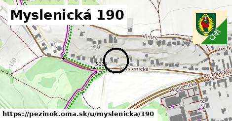 Myslenická 190, Pezinok