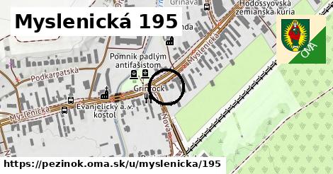 Myslenická 195, Pezinok