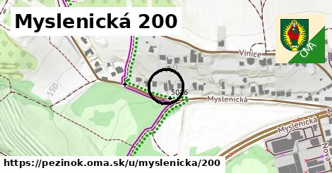 Myslenická 200, Pezinok