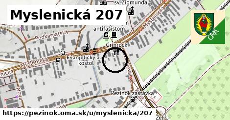 Myslenická 207, Pezinok