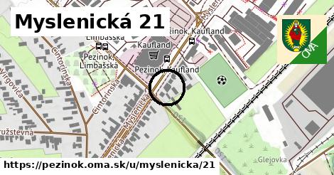 Myslenická 21, Pezinok