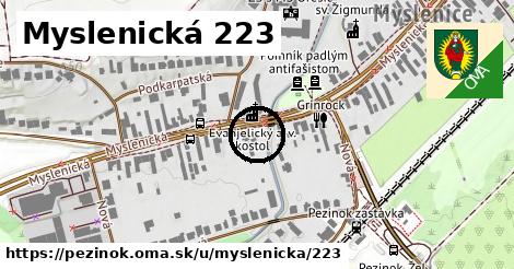 Myslenická 223, Pezinok