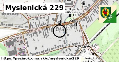 Myslenická 229, Pezinok