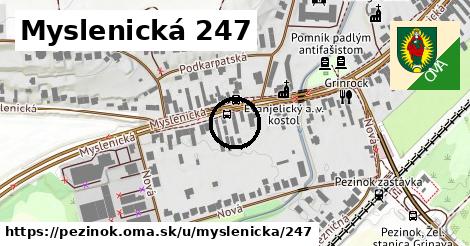 Myslenická 247, Pezinok