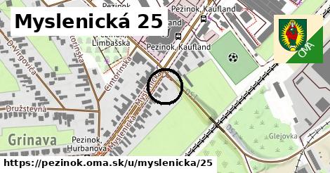 Myslenická 25, Pezinok