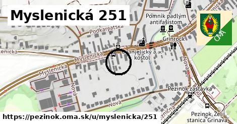 Myslenická 251, Pezinok