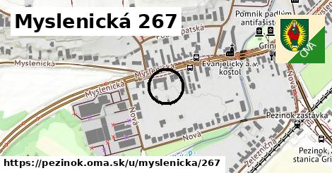 Myslenická 267, Pezinok