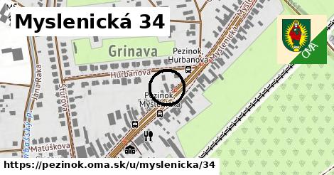 Myslenická 34, Pezinok