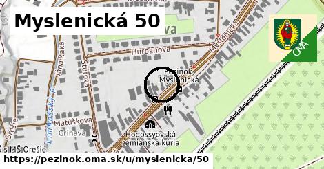 Myslenická 50, Pezinok