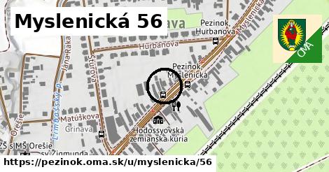 Myslenická 56, Pezinok