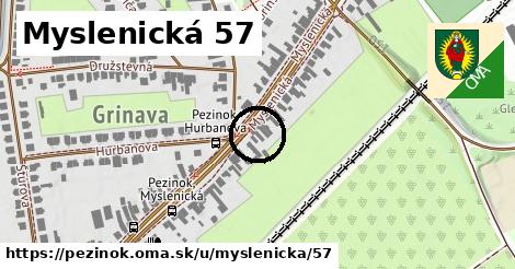 Myslenická 57, Pezinok