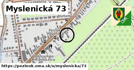 Myslenická 73, Pezinok