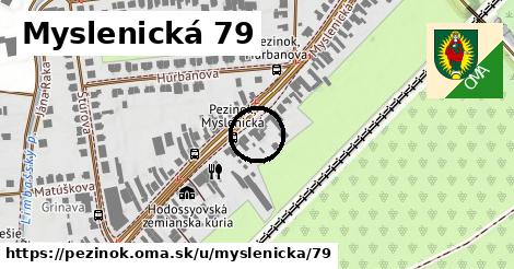 Myslenická 79, Pezinok