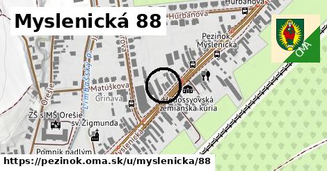 Myslenická 88, Pezinok