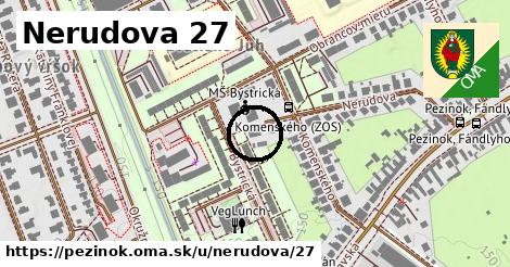 Nerudova 27, Pezinok