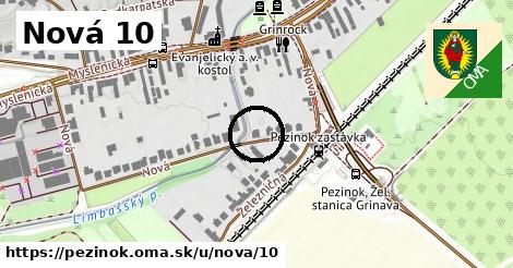 Nová 10, Pezinok