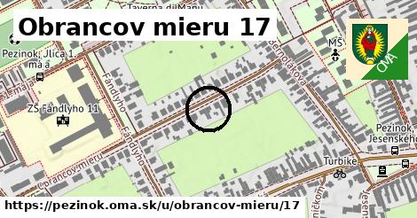 Obrancov mieru 17, Pezinok