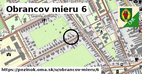 Obrancov mieru 6, Pezinok