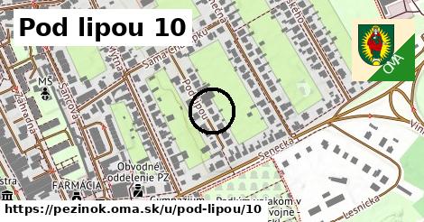 Pod lipou 10, Pezinok