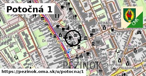 Potočná 1, Pezinok