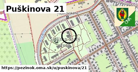 Puškinova 21, Pezinok