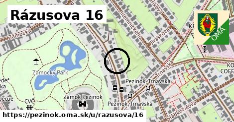 Rázusova 16, Pezinok
