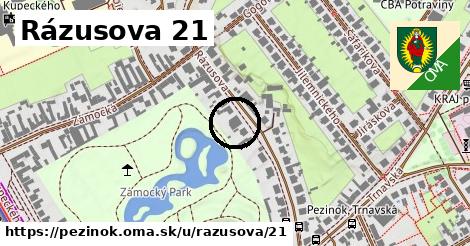 Rázusova 21, Pezinok