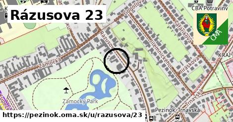 Rázusova 23, Pezinok