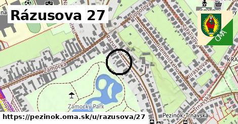 Rázusova 27, Pezinok