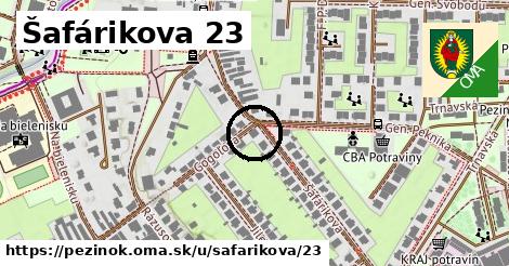 Šafárikova 23, Pezinok