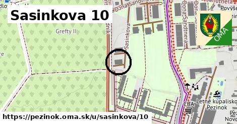 Sasinkova 10, Pezinok