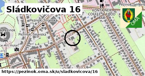 Sládkovičova 16, Pezinok