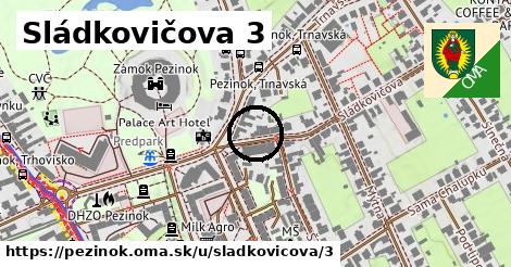 Sládkovičova 3, Pezinok