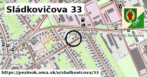 Sládkovičova 33, Pezinok