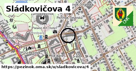 Sládkovičova 4, Pezinok