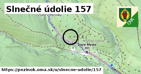 Slnečné údolie 157, Pezinok